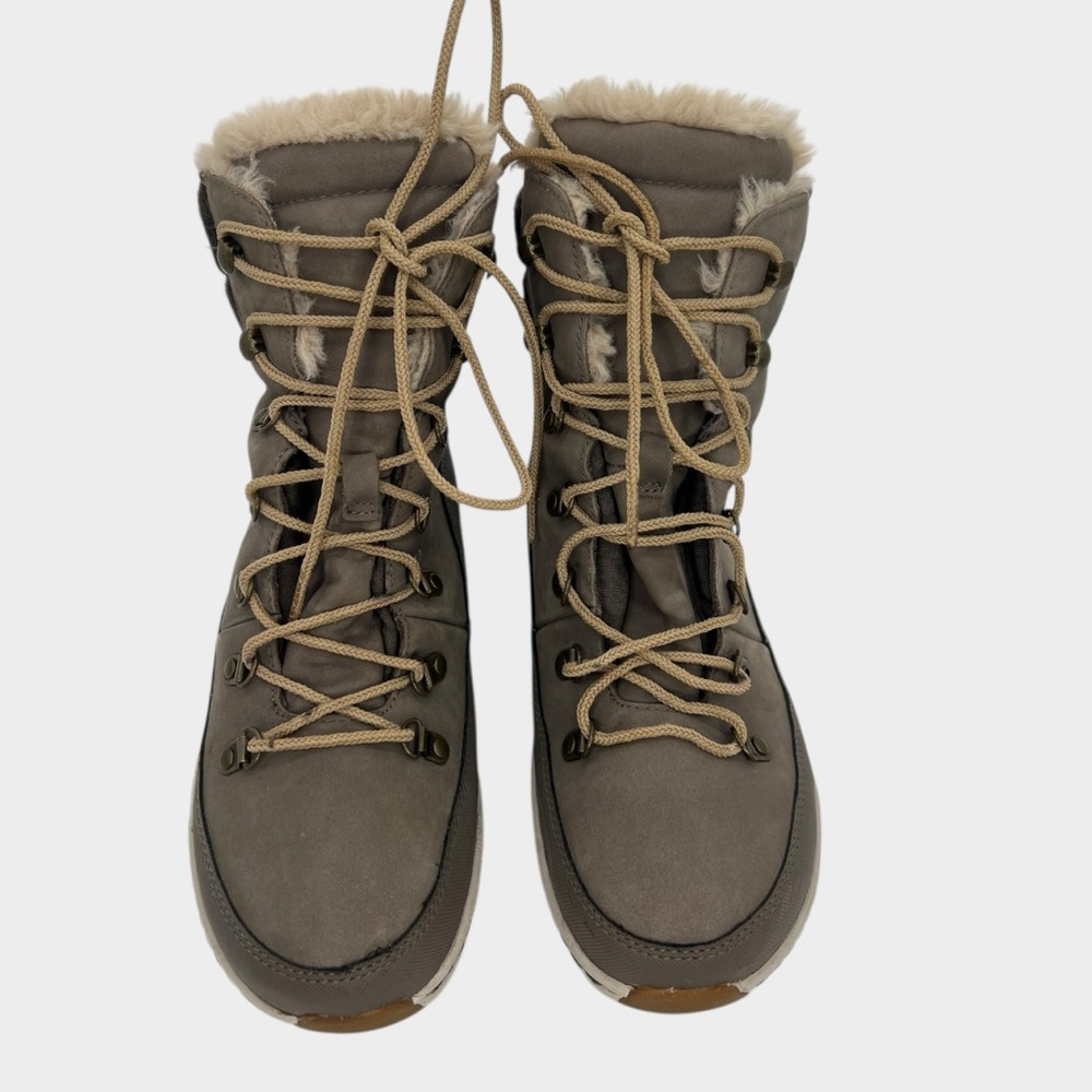 Aetrex Leather Upper Womens Size 8.5 Winter Boots Style BB286 Great Condition! - Picture 3 of 7